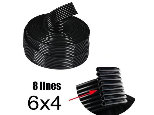 Epson 1Meter Universal CISS UV ink tube 8line ways forepson-printhead pipe/Mimaki Mutoh Xuli Galaxy printer ink hose UV(6x4mm UV 8 lines)