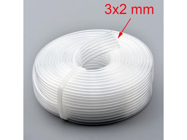 Epson 10Meter UV ink tube 6 lines ways forepson-DX4 DX5 DX7 head pipe Formimaki-Mutoh Xuli Galaxy printer ink hose UV(Clear 3x2 mm)