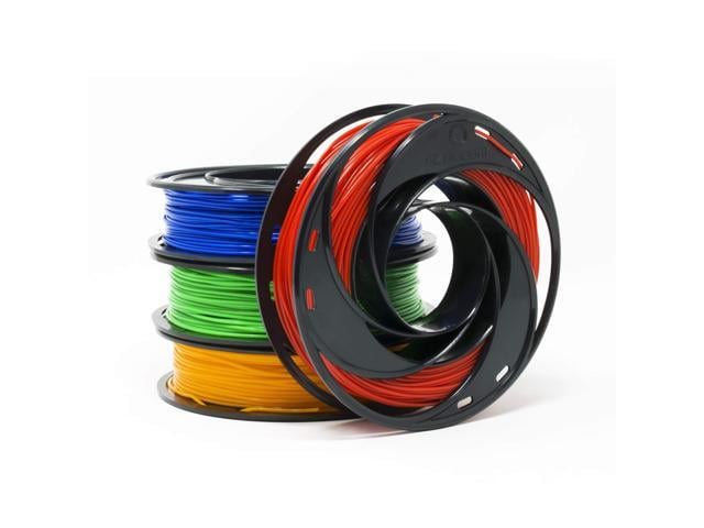 Gizmo Dorks ABS Filament for 3D Printers 1.75mm 200g, 4 Color Pack - Blue, Green, Orange, Red
