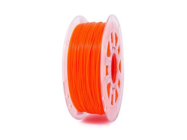 Gizmo Dorks 1.75mm PLA Filament 1kg for 3D Printers, Fluorescent Orange, Glows Under UV Light