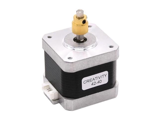 3D Printer Stepper Motor 42-40 with 40 Teeth Brass Extrusion Gear For Ender-3/Ender-3 Pro/Ender-5/CR10 3D Printer Part