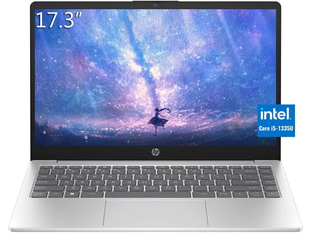 HP 17 Laptop, 17.3' FHD IPS Display, Intel Core i5-1335U(Beat i7-1255U) Processor, 16GB RAM, 1TB SSD, Intel Iris Xe Graphics, Wi-Fi 6, Backlit...
