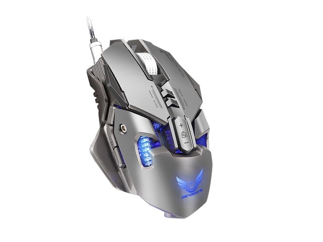 NEW ZERODATE G9 Mechanical Gaming Mouse Game Competitive Mice Adjustable 4000DPI Programmable 7 Buttons LED backlight for PC Gamer