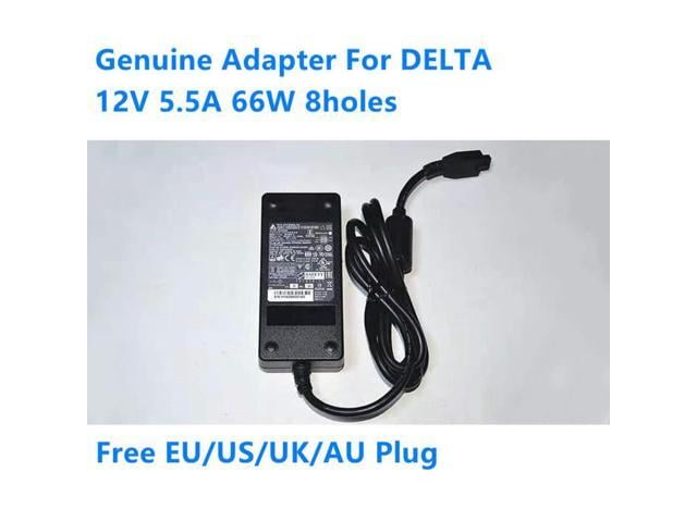 12V 5.5A 66W 8holes DELTA ADP-66CR B ADP-66CR A AC Adapter For Laptop Power Supply Charger