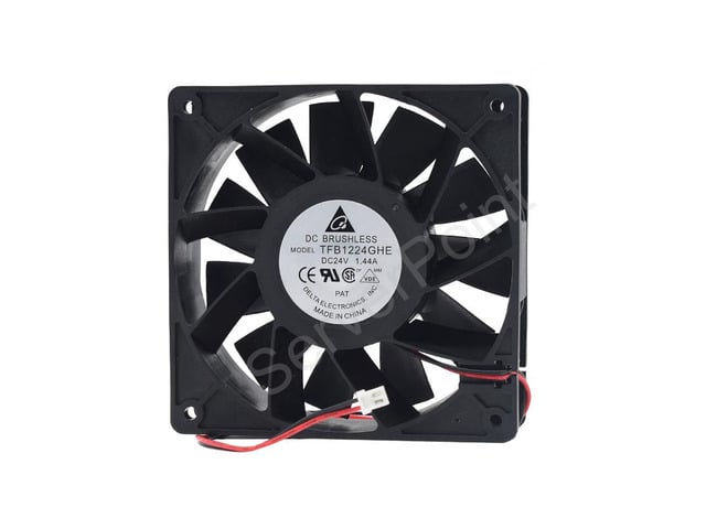 TFB1224GHE 12cm 120mm fan 120x120x38mm DC24V 1.44A Cooling fan for printer or inverter