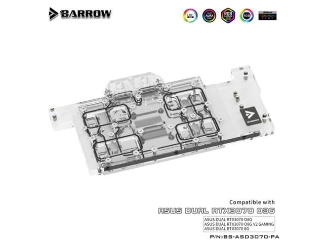 ASUS Barrow BS-ASD3070-PA ASUS DUAL 3070 full coverage graphics card cold head radiator Aurora