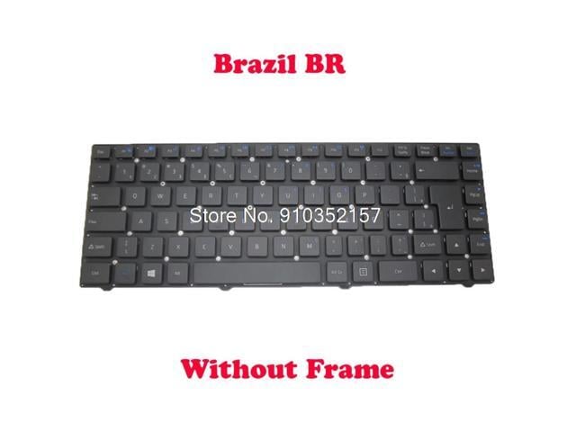 BR A14IE Keyboard For Positivo SIM+ 340 SIM+ 360 SIM+ 365 SIM+ 370 SIM+ 380 SIM+ 385 Sim+ 700 Unique 60 N4200 Brazil NO Frame