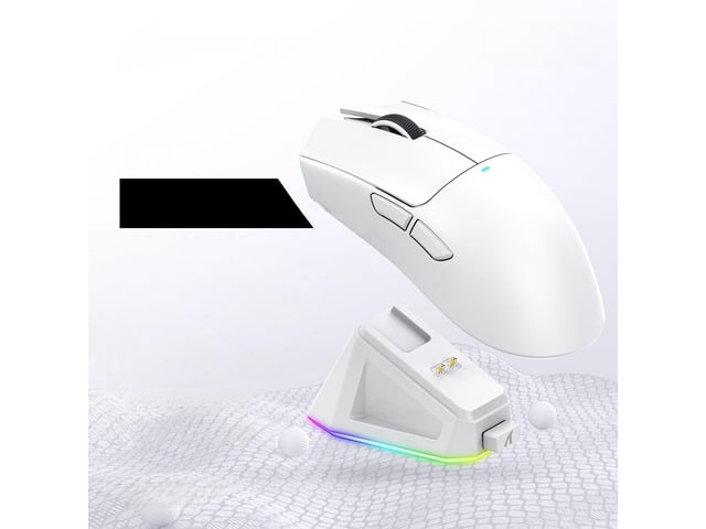 X11 Tri-Mode Lightweight Gaming Mouse,PAW3311,22000DPI,400IPS,40G,59g,1KHz,RGB backlight,and Magnetic Fast Charging