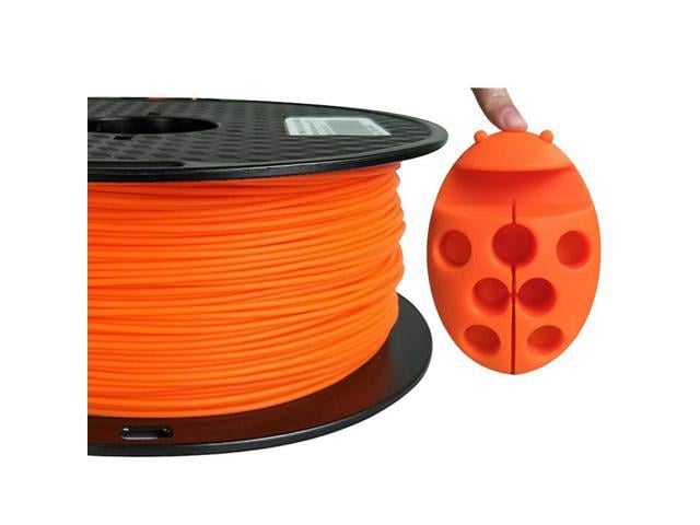 PLA MAX PLA + Orange PLA Filament 1.75 mm 3D Printer Filament 1KG 2.2LBS Spool 3D Printing Material Strength Than Normal PLA Pro Plus Filament CC3D...
