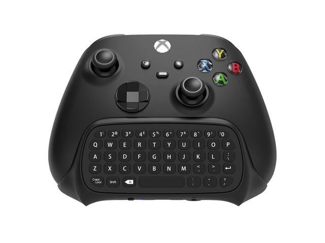 FYOUNG Keyboard for Xbox Series X/S Controller, for Xbox One/S/Controller Gamepad, 2.4Ghz Mini QWERTY Keyboard Gaming Chatpad with Audio/Headset...