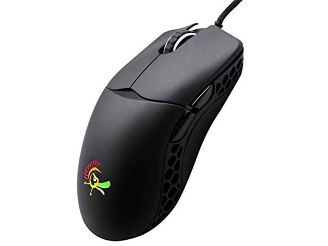 ducky feather rgb lightweight gaming mouse