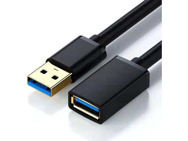 USB Extension Cable 1.64FT, USB 3.0 Extension Cable Cord Male to Female, USB Extender High Data Transfer Compatible with Webcam,USB Keyboard,Flash...