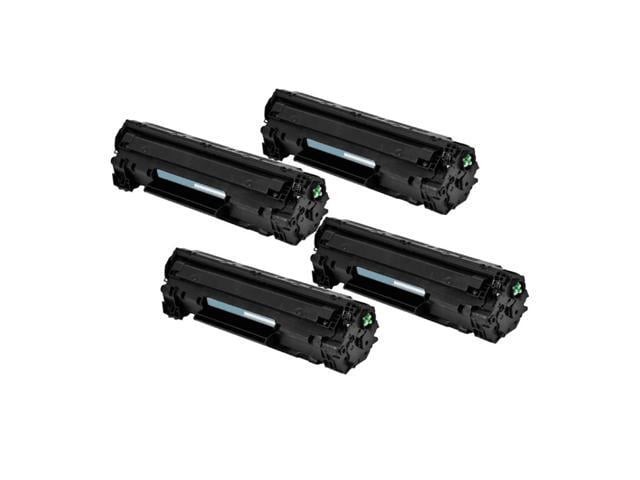 HP 4 Pack New Toner Cartridge For HP 12A Q2612A Compatible with HP LaserJet Pro 1010 1012 1015 1018 1020 1022 1022n 1022nw 3015 3020 3030 3050 3052...