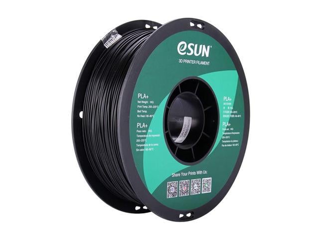 eSUN PLA PRO (PLA+) 3D Printer Filament, Dimensional Accuracy +/- 0.03mm, 1kg Spool, 1.75mm, Black