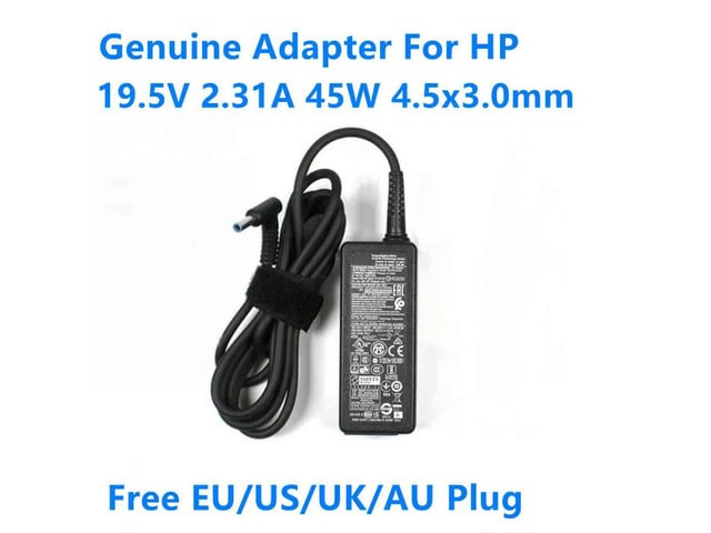 OIAGLH HSTNN-DA40 19.5V 2.31A 45W HSTNN-LA40 HSTNN-CA40 AC Adapter For 400 430 X360 13t-3000 G1 G2 G3 F2R70UT Laptop Charger