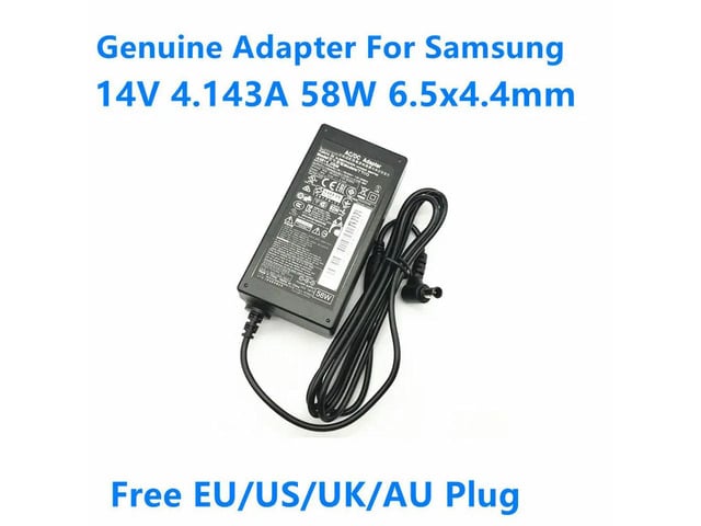 OIAGLH 14V 4.143A 58W A5814_DSM AC Adapter For T24C550ND T27C730ND T28C570EN A5814-DSM LCD Monitor Power Supply Charger