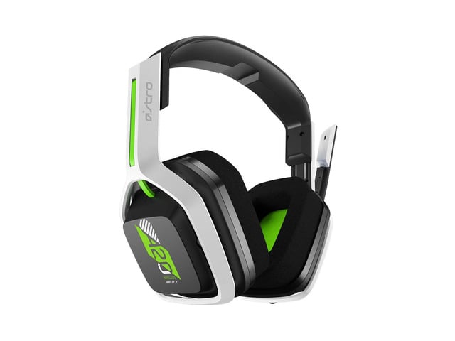 ASTRO Gaming A20 Wireless Headset Gen 2 for Xbox Series X S, Xbox One, PC & Mac - White /Green