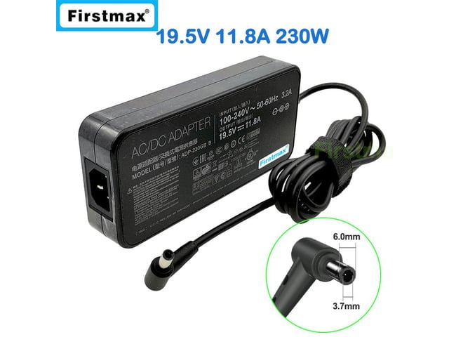19.5V 11.8A Laptop Gaming 240W Adapter Charger for ROG GU501GS GX501GT GU532GU GL531GU GL731GU GA502GV GU532GV ADP-230GB B