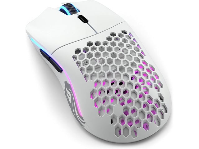 Glorious Model O Wireless Gaming Mouse - Superlight, 69g Honeycomb Design, RGB, Ambidextrous, Lag Free 2.4GHz Wireless, Up to 71 Hours Battery -...