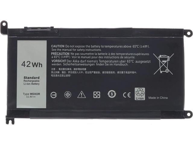 Dell 42WH WDXOR 11.4V Battery Replace for Dell Inspiron 13 7378 13 5000 5378 5368 15 7579 5567 5568 5578 7570 7569 Inspiron 5000 7000 17 5000 Series Laptop