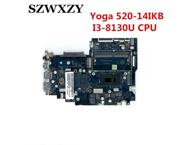 For Yoga 520-14IKB Laptop Motherboard LA-E541P With i3-8130U CPU DDR4 5B20Q93230