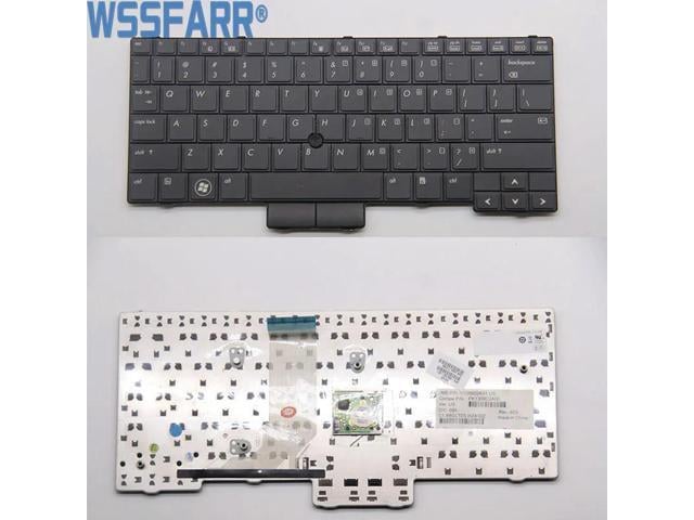 Laptop keyboard for EliteBook 2540 2540p QWERTY US layout
