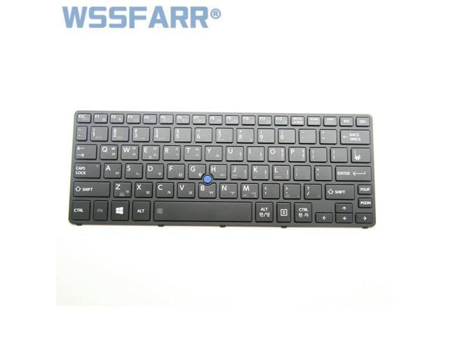 Genuine Laptop replacement keyboard for Portege Z20T-B black with trackPoint