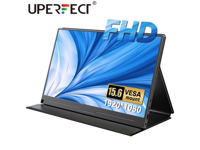 UPERFECT Portable Monitor 15.6'' 1080P FHD VESA 100% sRGB High Color Gamut Computer Display External Laptop Monitor IPS HDR Eye Care Gaming...