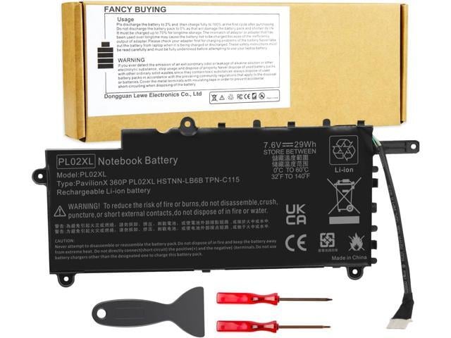 HP Fancy Buying New Pl02xl 751681-231 Laptop Battery for Hp Pavilion 11-n X360 Series 11-n010dx 751875-001 Hstnn-lb6b Tpn-c115 HSTNN-DB6B Notebook...