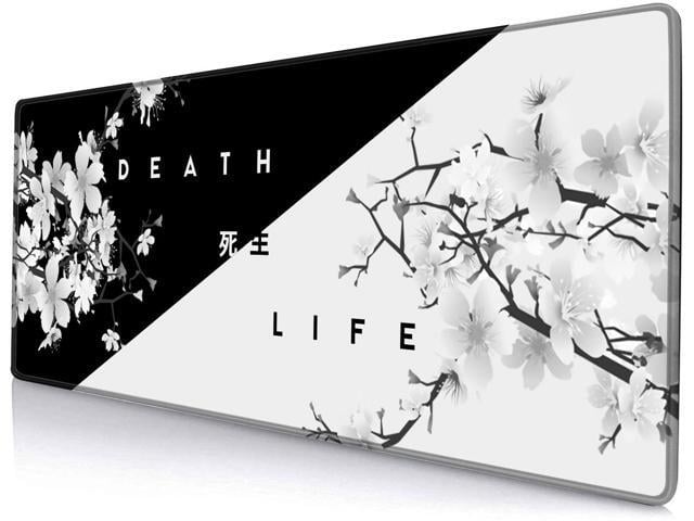 KEHIPI Gaming Mouse Pad, Large Mouse Pads for Desk, Non-Slip Rubber Base Mousepad, Keyboard Mouse Mat Desk Pad with Stitched Edges, 31.5x11.8 inch...