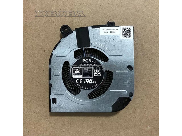 Dell Laptop CPU Cooling Fan For Dell Inspiron 16 Plus 7620 RTX3060 023.100U5.0001 0996D2 5V 0.5A