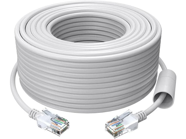ZOSI Cat5e 150ft(45m) Ethernet Network Cable High Speed Network RJ45 Wire Cord for POE Security Cameras, PoE Switch, Internet Router, Laptop,...