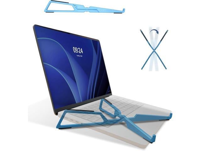 Apple Portable Laptop Riser Stand- Lightweight & Adjustable Computer Holder, Ergonomic, Foldable - Compatible with Apple MacBook Pro & Air, HP, Dell,...