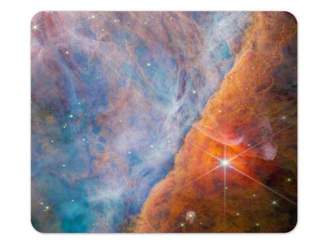 James Webb Telescope Orion Bar Mouse Pad 1/4 Thick