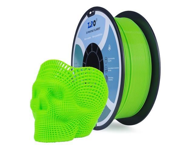 ZIRO Fluorescence PLA Filament 1.75mm, Luminous ONLY by UV Light, Glow Effect 3D Printer Filament PLA,1KG Spool, Dimensional Accuracy +/- 0.03mm,...