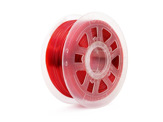 Gizmo Dorks 3mm (2.85mm) Flexible Filament (TPU), 1 kg for 3D Printers, Red