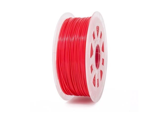 Gizmo Dorks 3mm (2.85mm) PLA Filament 1kg / 2.2lb for 3D Printers, Fluorescent Red