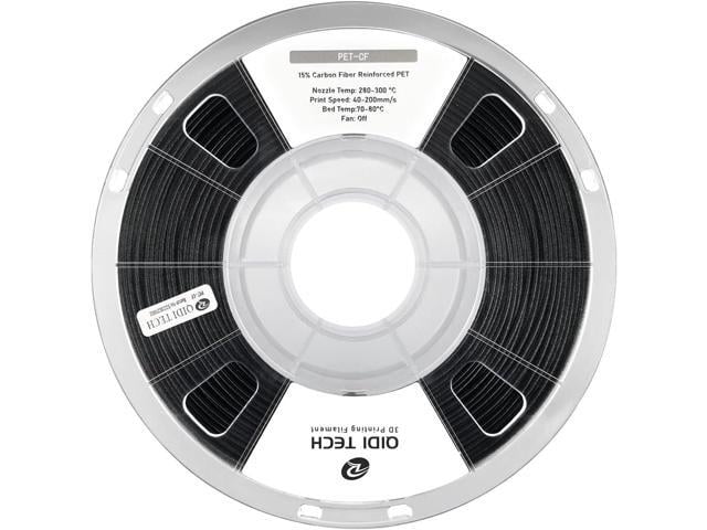 R QIDI TECHNOLOGY Carbon Fiber PET Filament 1.75 1KG Spool, PET CF 3D Printer Filament 1.75mm for Most FDM 3D Printers, High Strength, Low Creep,...