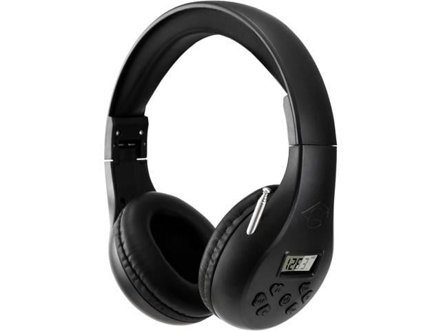 Portable Personal FM Radio Headphones with Best Reception, Walkman Wireless Headset FM Radio Ear Muffs for Walking, Jogging Powered by 2 AA...