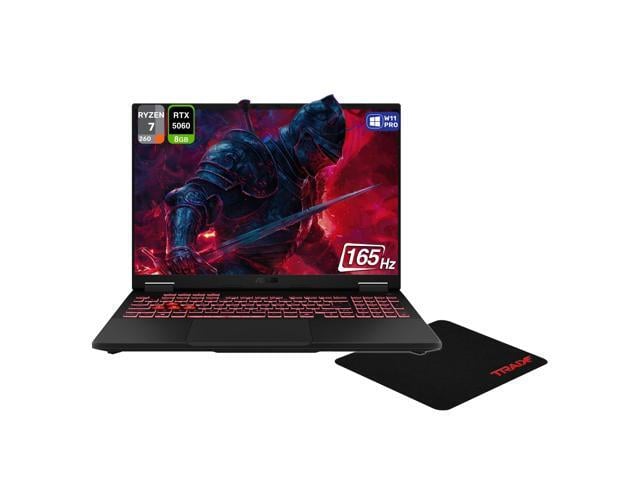 Asus TUF Gaming A16 Gaming Laptop,AMD Ryzen 7 260, 64 GB DDR5 RAM, 4 TB PCIe SSD, 16' WUXGA (1920x1200) 165Hz, NVIDIA G-Force RTX 5060, Backlit...