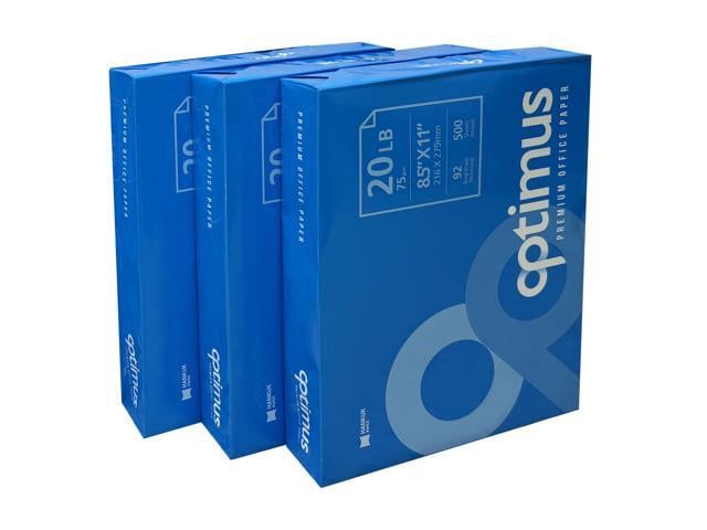 UBMOVE Multipurpose Copy Printer Paper, 8.5' x 11', 20 lbs, White, 1500 SHEETS/3 REAMS