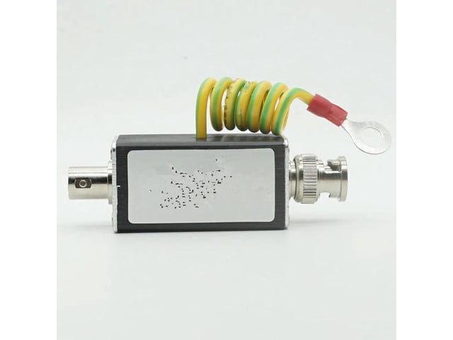 FOR BNC COAX Coaxial Cable CCTV Monitoring Security Camera Monitor Surge Protector Arrester Protection Device