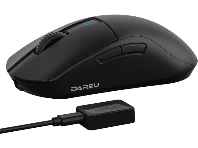 DAREU A950pro 4K Wireless Gaming Mouse:55g Ultra-Lightweight,4KHz Polling Rate,PAW3395 Optical Sensor,26K DPI,5 Programmable Buttons,Support 15min...