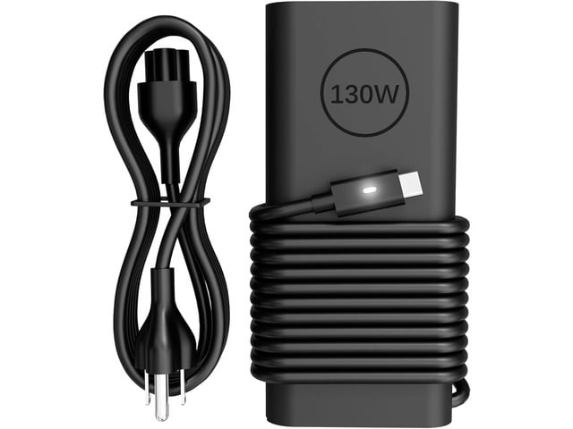 Dell Replacement for Dell Laptop Charger 130W 100W 65W USB Type C Fast Power Adapter