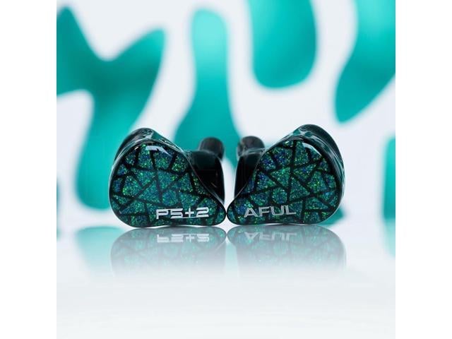 HiFiGo AFUL Performer 5+2/7 IEMs, 1 Micro Planar+2DD+4BA in-Ear Monitor with 3D Printed Acoustic Tube Structure, HiFi Wired Gaming Earbuds with...