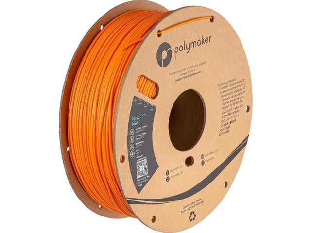 Polymaker ASA Filament 1.75mm Orange, 1kg ASA 3D Printing Filament, Heat & Weather Resistant - ASA 3D Printer Filament Perfect for Printing Outdoor...