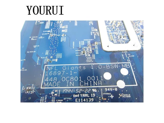 16897-1 For 17-BS 17-BS001DS Laptop Motherboard with N3710 CPU 448.0C804.0031 Mainboard