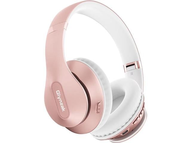 Wireless Bluetooth Headphones Over Ear V6.0 HiFi Stereo with Mic 65H Playtime 6EQ Modes Foldable Bluetooth Headset with Microphone for Travel...