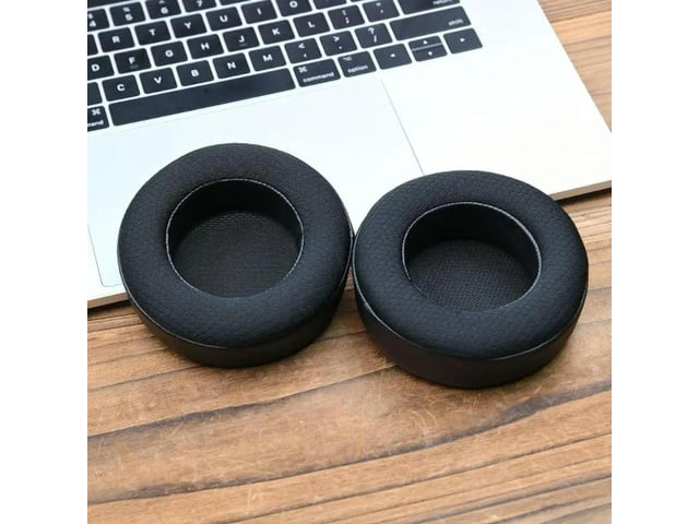 Soccer Net Headset Pads Protein Leather Layer Earpads Superior Breathability for Dedicated Model Headphone