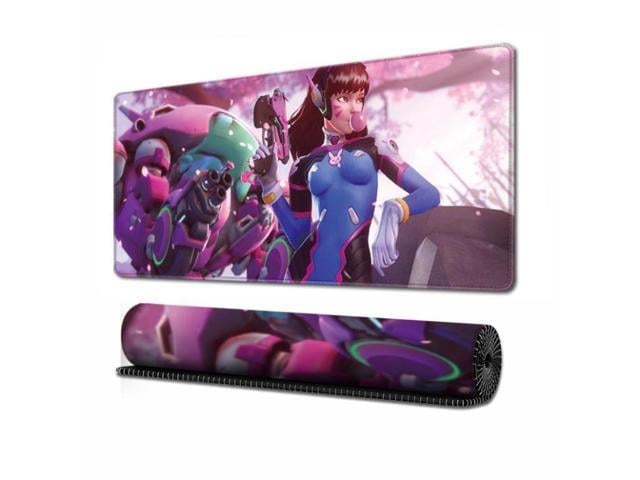 Alpha Fit Anime Gaming Mouse Pad (31.5' x 11.8') - Pink Mecha Pilot Girl - Large Mouse Pad Extended - Extra Large Gaming Mouse Pads Cute Gamer...